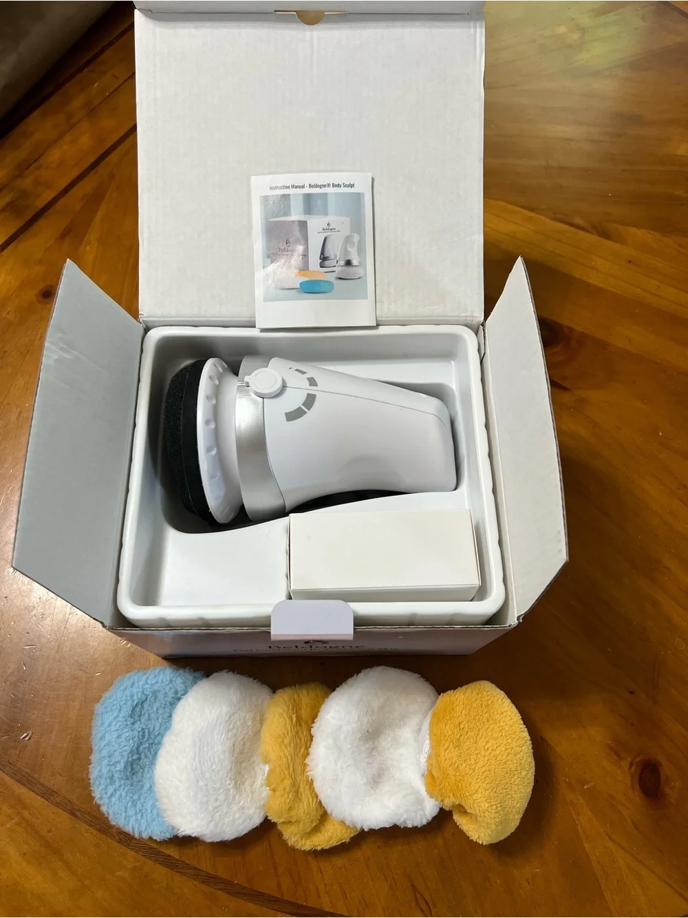 Beldogne White & Silver Body Sculpting device